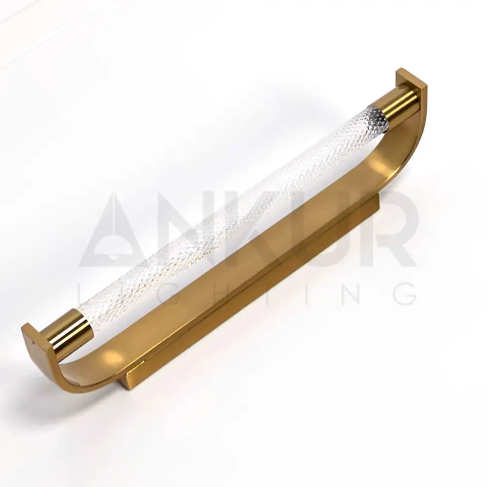 ANKUR FLAVIA CRYSTAL METAL LED MIRROR WALL LIGHT