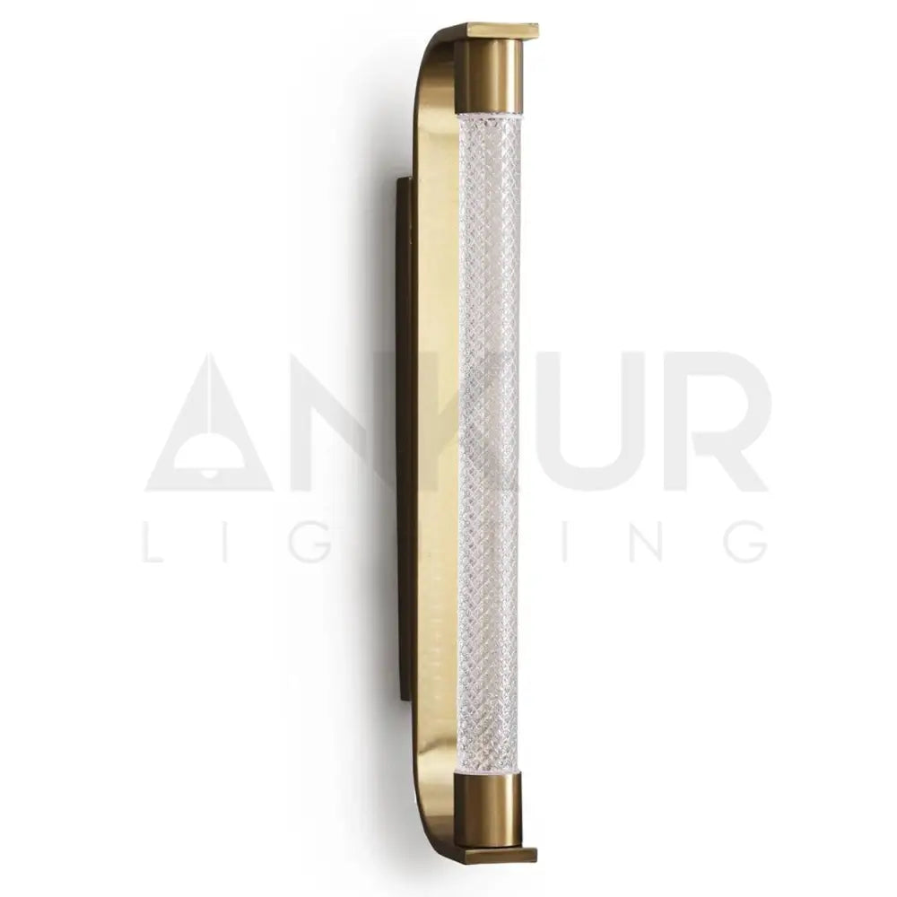 ANKUR FLAVIA CRYSTAL METAL LED MIRROR WALL LIGHT