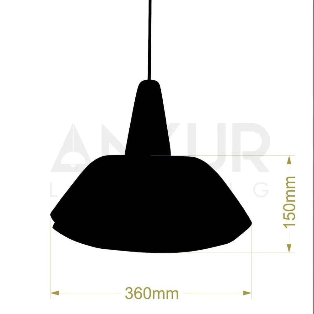 ANKUR FLOWER CONCRETE HANGING - Ankur Lighting