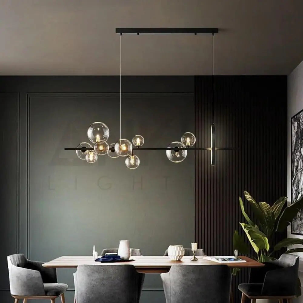 ANKUR GEOM ARIEL MODERN LED RING CHANDELIER HANGING LIGHT