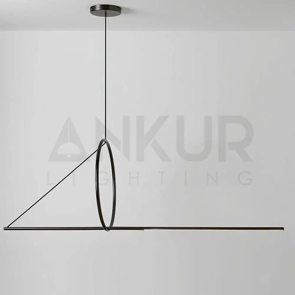 ANKUR GEOM CONTEMPORARY LINEAR PENDANT LIGHT - Ankur Lighting