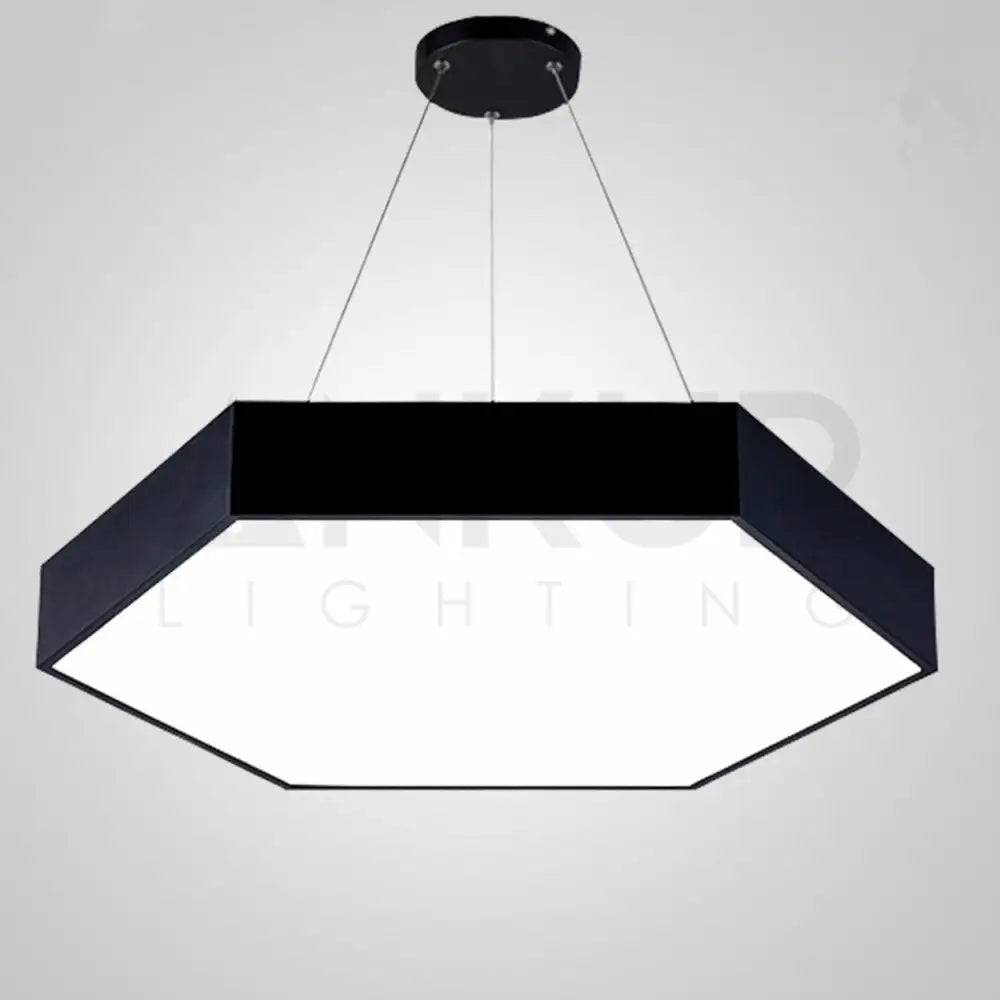 ANKUR GEOM HEXAGON LED PENDANT LIGHT - Ankur Lighting