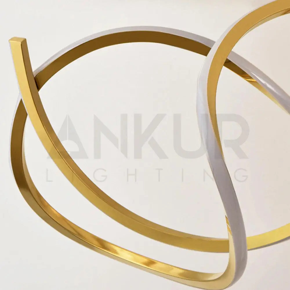 ANKUR GEOM TANGLED CONTEMPORARY LED PENDANT CHANDELIER - Ankur Lighting
