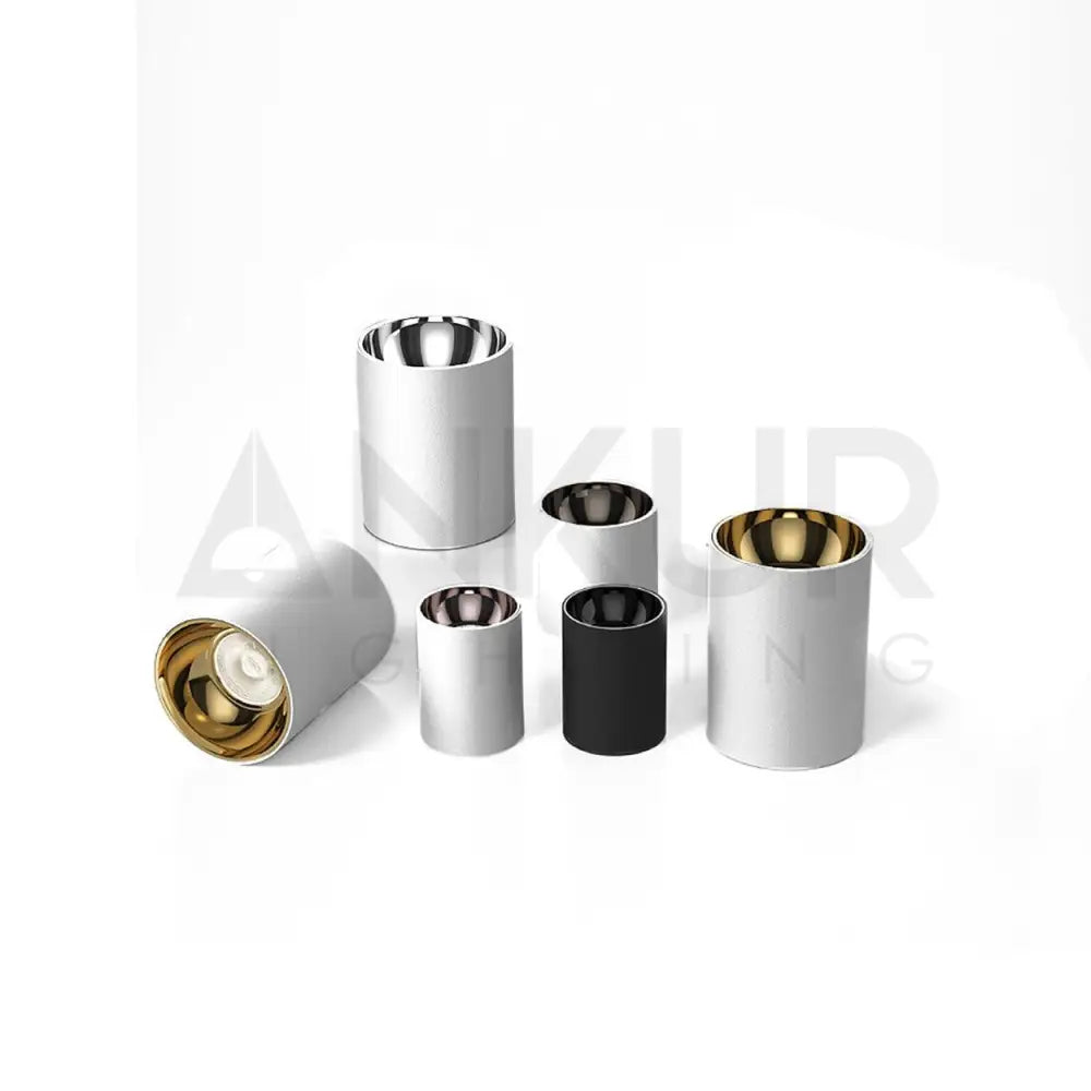 ANKUR GLITZ CYLINDRICAL SHAPE INDOOR CEILING MOUNTED SPOT LIGHT LED SURFACE DOWNLIGHT