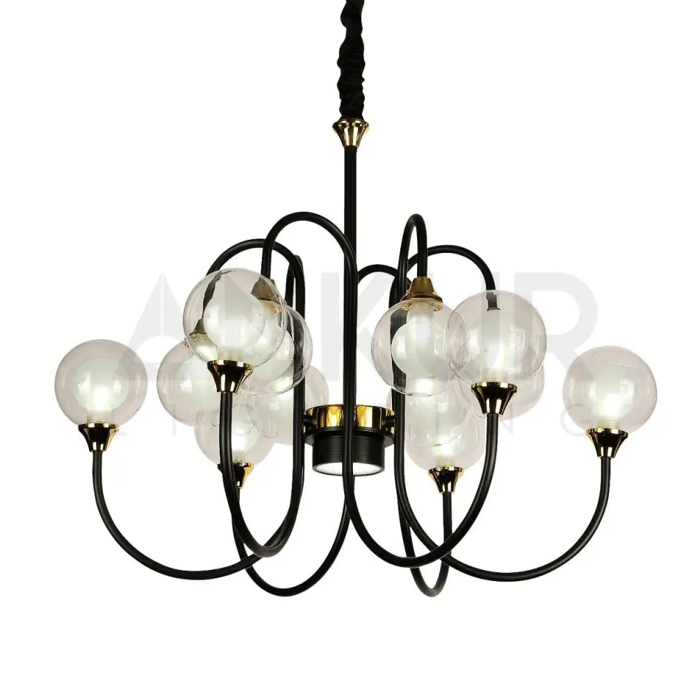 ANKUR GLOBE CHANDELIER - Ankur Lighting