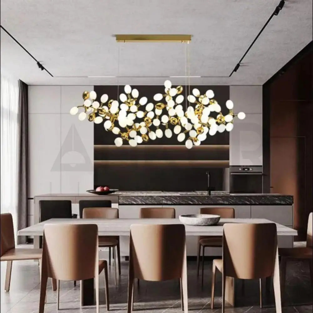 ANKUR GRAPE ESCAMOLES HORIZONTAL MODERN CHANDELIER at the lowest