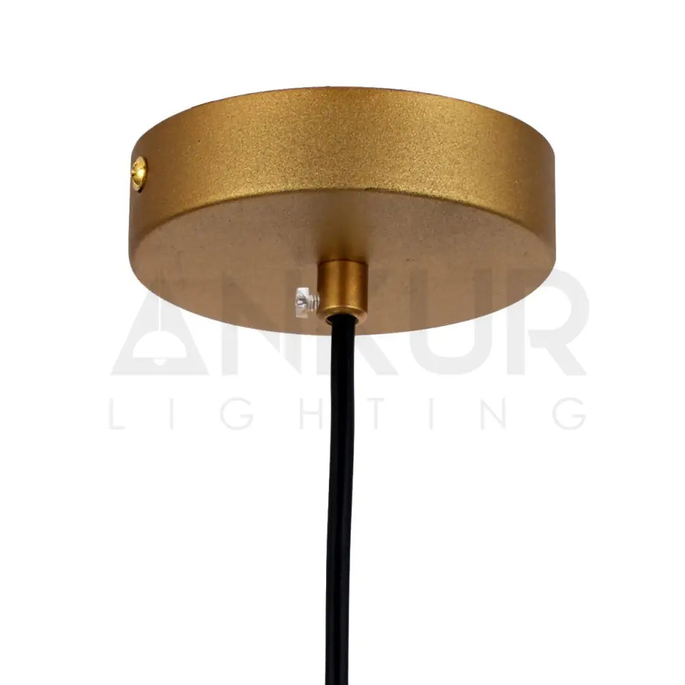 ANKUR HALO WIDE GLASS LED PENDANT LIGHT - Ankur Lighting