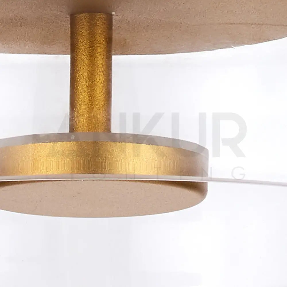 ANKUR HALO WIDE GLASS LED PENDANT LIGHT - Ankur Lighting