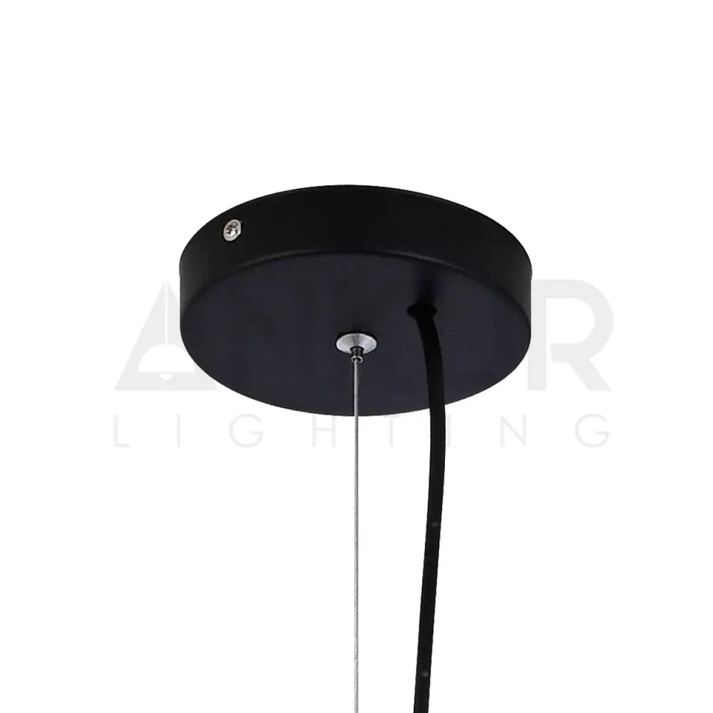 ANKUR JONUS 8 LIGHT SMOKE GREY WITH BLACK METAL LINEAR CHANDELIER - Ankur Lighting