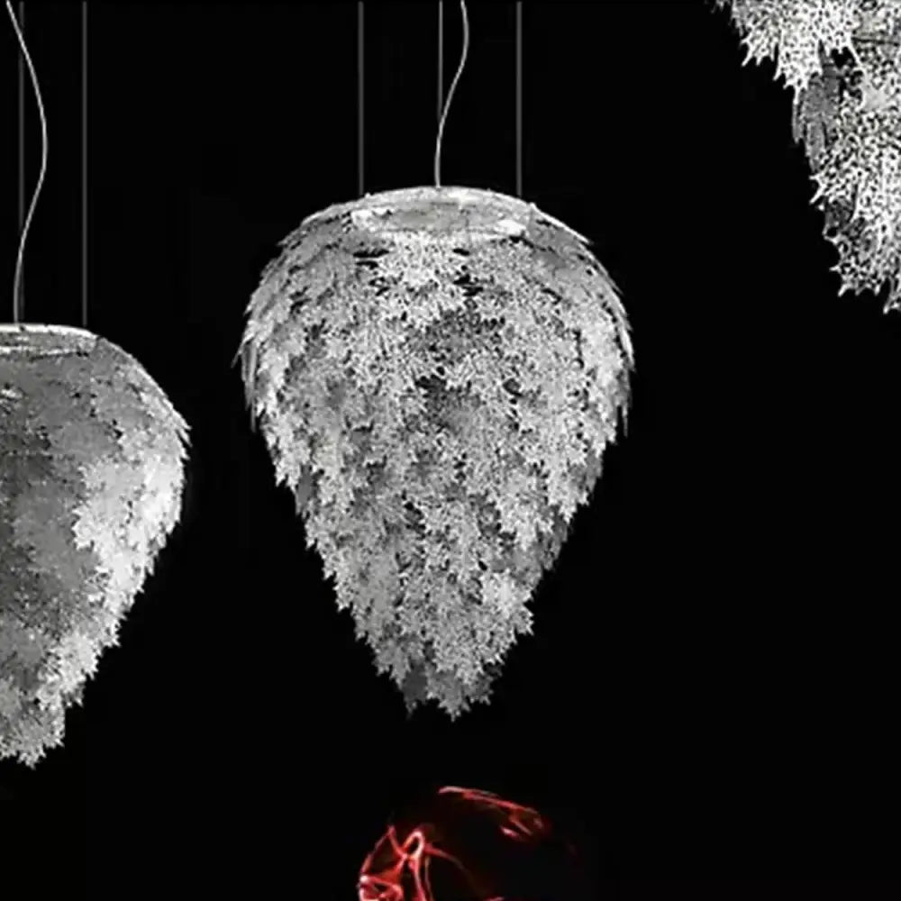 ANKUR LASER CUT METAL MAPLE LEAF CHANDELIER - Ankur Lighting