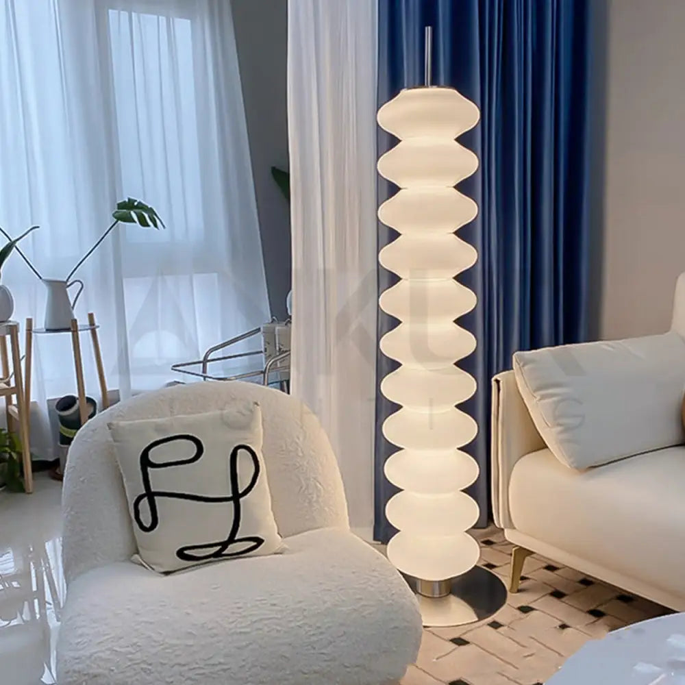 ANKUR LIGHTING ARBLE MODERN ACRYLIC FLOOR LAMP Floor Lamp