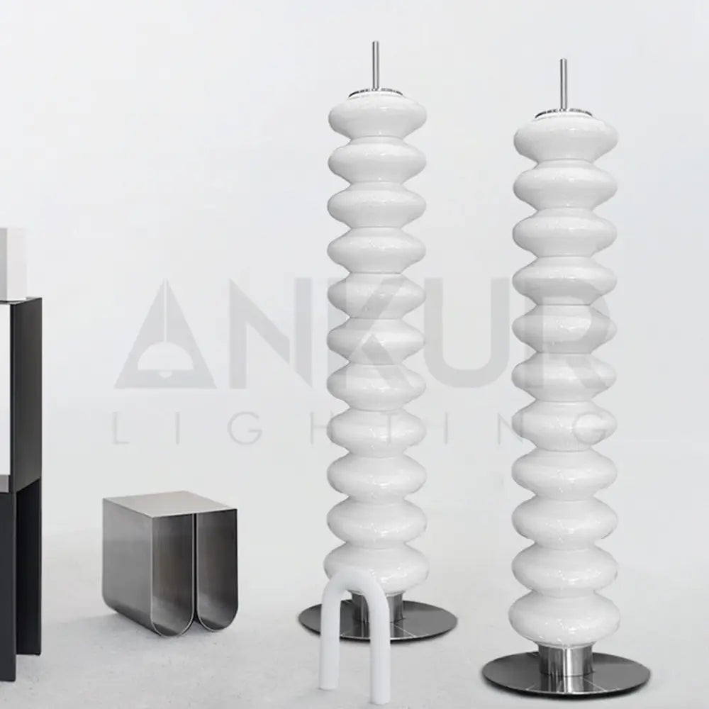 ANKUR LIGHTING ARBLE MODERN ACRYLIC FLOOR LAMP Floor Lamp