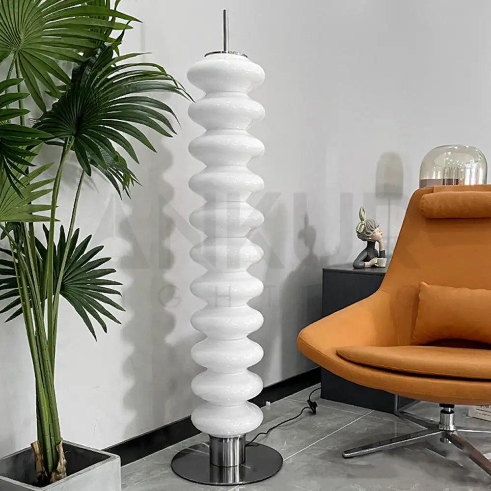 ANKUR LIGHTING ARBLE MODERN ACRYLIC FLOOR LAMP Floor Lamp