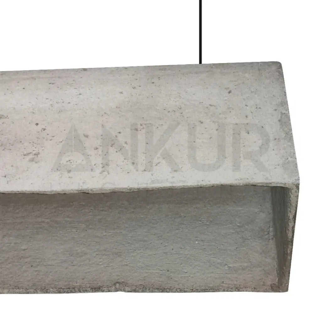 ANKUR LINEAR CONCRETE HANGING LIGHT - Ankur Lighting