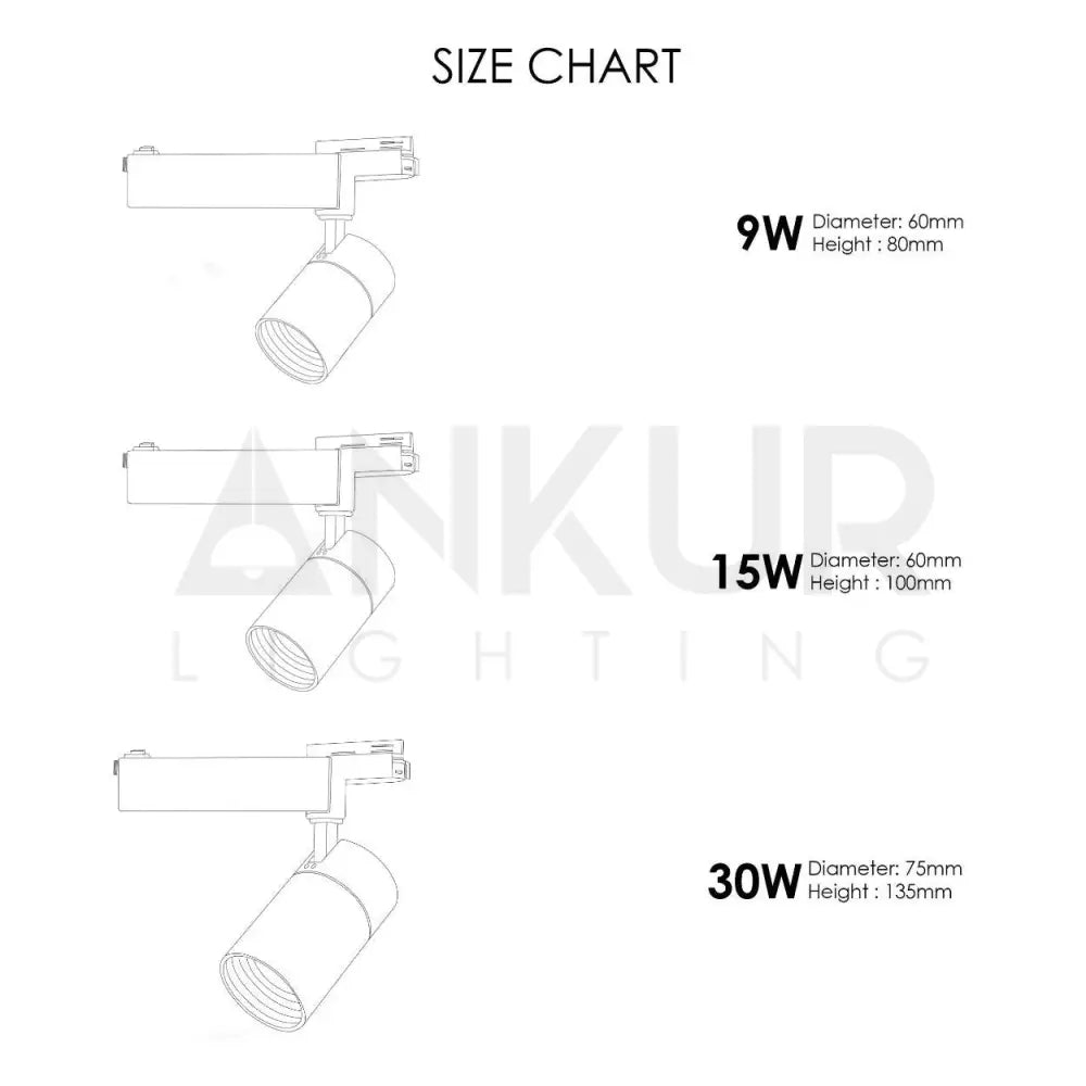 ANKUR LINUS LED TRACK LIGHT - Ankur Lighting