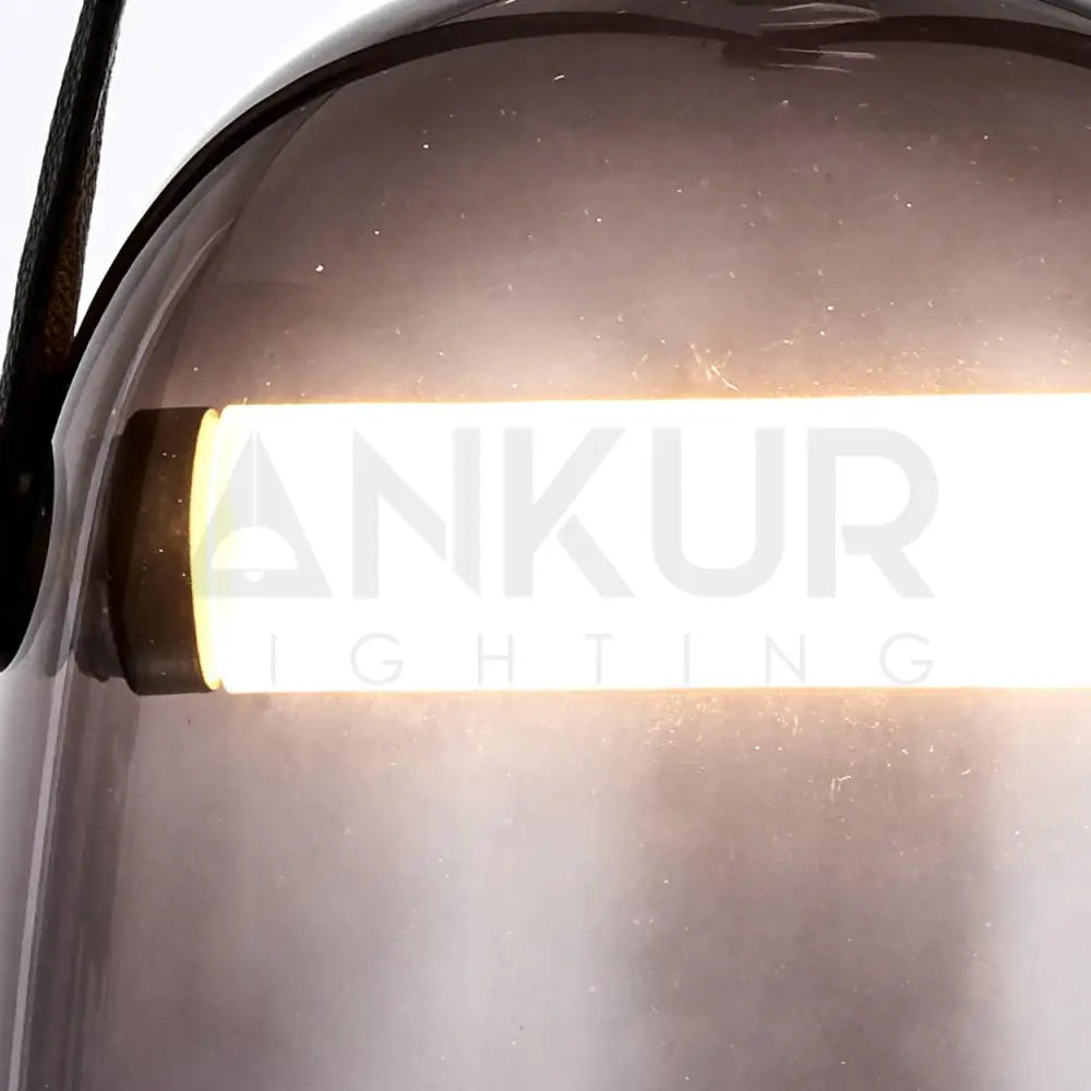 ANKUR LISA NORDIC GLASS VASE LED PENDANT LIGHT - Ankur Lighting