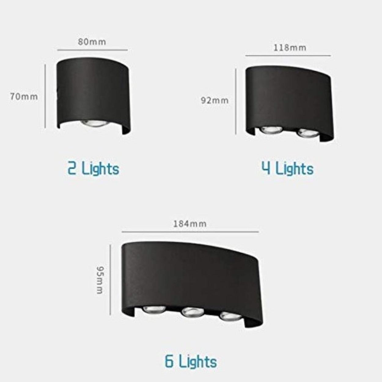 ANKUR LOPE INDOOR / OUTDOOR LED WALL LIGHT - Ankur Lighting