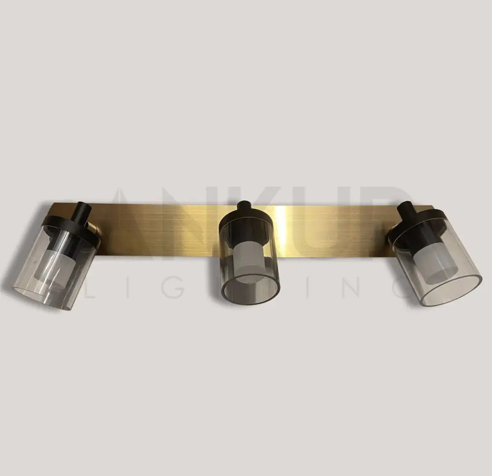ANKUR LUCENZA METAL AND GLASS LED MIRROR WALL LIGHT