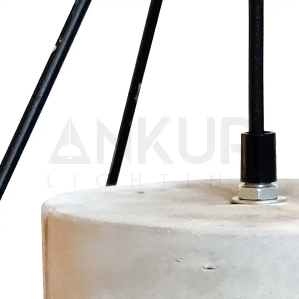 ANKUR METAL CAGE CONCRETE HANGING - Ankur Lighting