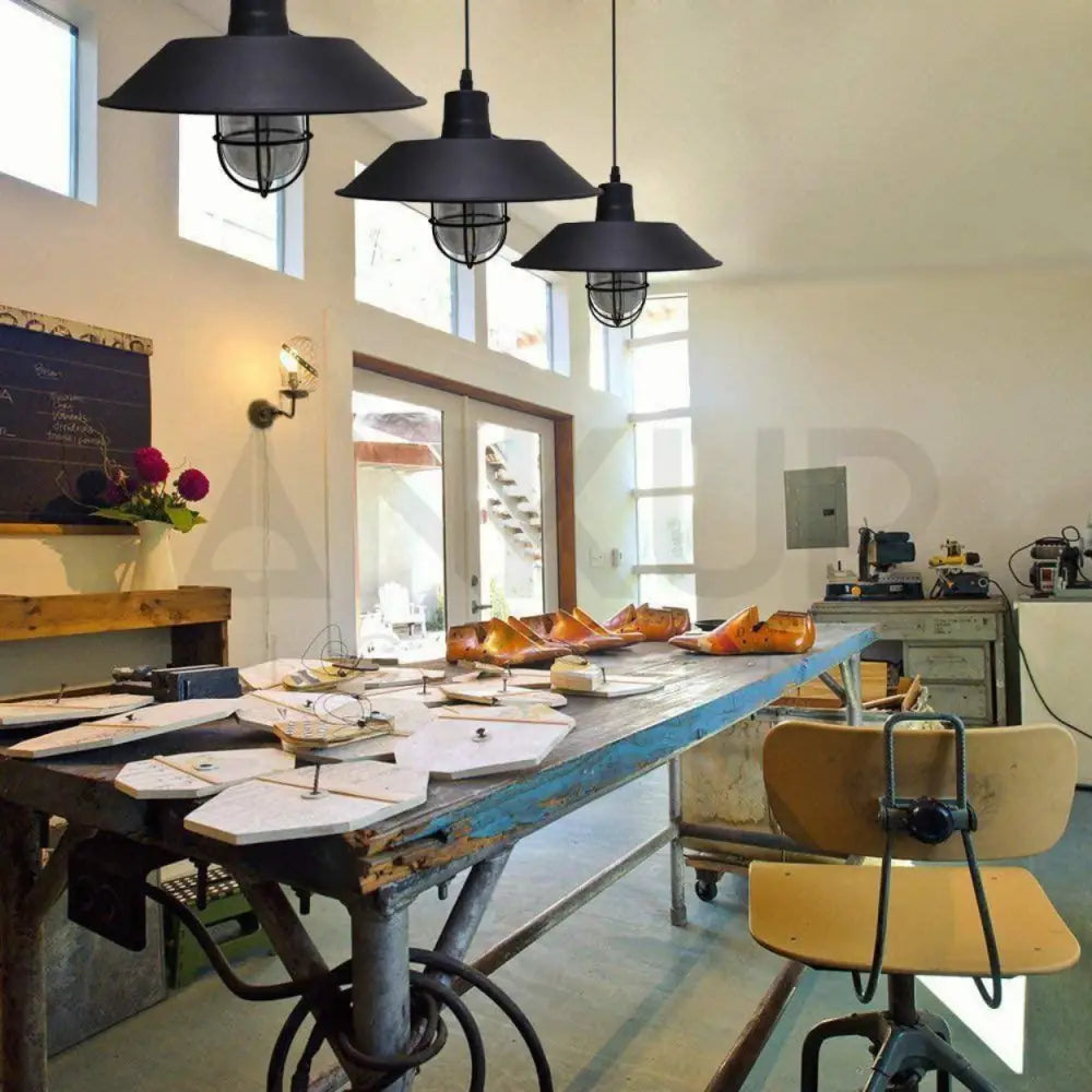 ANKUR METAL CAGE PENDANT LIGHT - Ankur Lighting