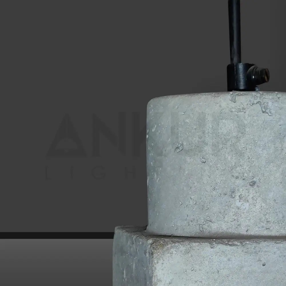 ANKUR MINI CUBE CONCRETE HANGING - Ankur Lighting