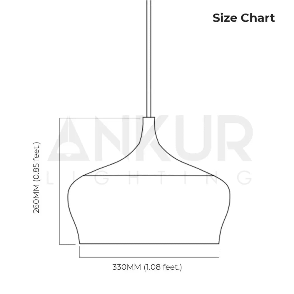 ANKUR MODERN NORDIC DOME WITH NATURAL WOOD PENDANT LIGHT - Ankur Lighting
