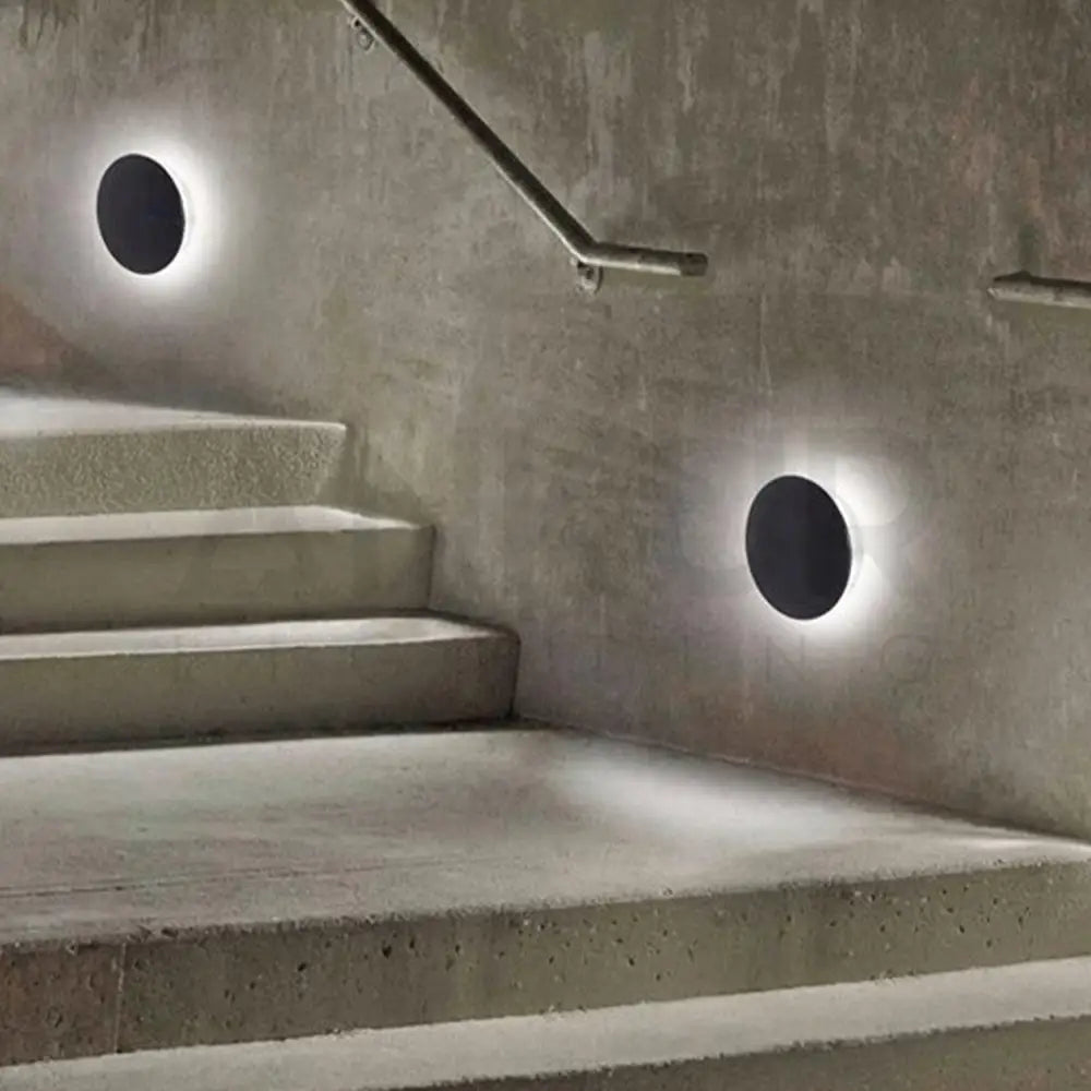 ANKUR MOON OUTDOOR LED WALL LIGHT - Ankur Lighting