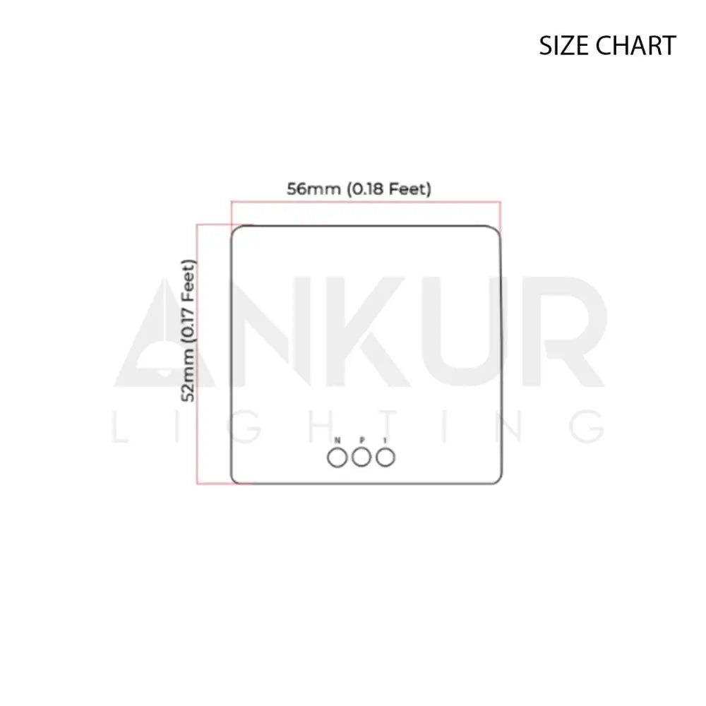 ANKUR NEXA HD 25A SINGLE SMART RETROFIT SWITCH FOR AUTOMATION OF AC OR WATER GEYSER OR WATER MOTORS BY PHONE AND ALEXA - Ankur Lighting