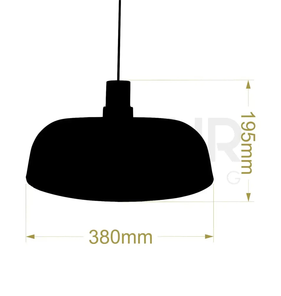 ANKUR NORDIC WIDE CONCRETE HANGING WITH NATURAL WOOD - Ankur Lighting