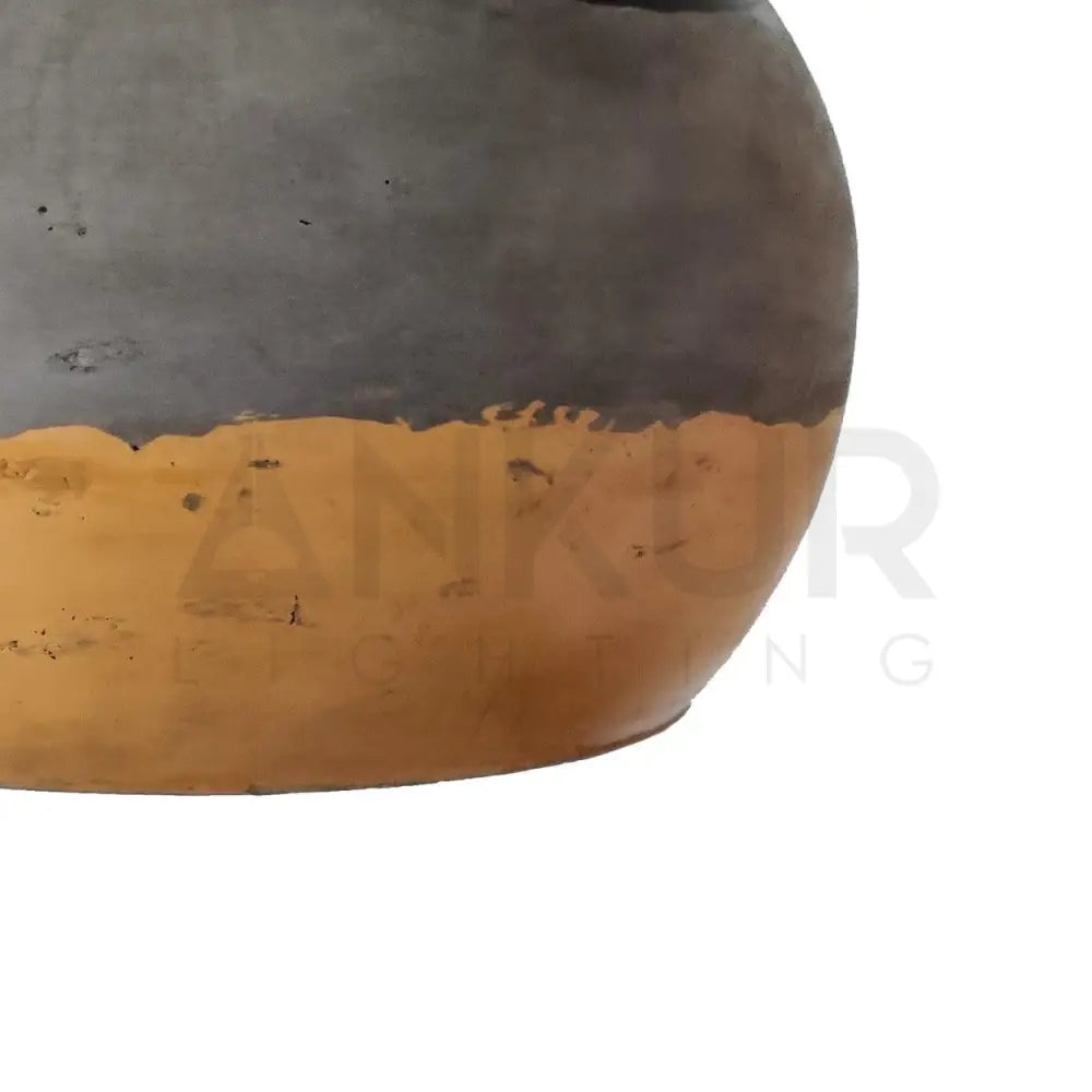 ANKUR ORB FEATHER LITE CONCRETE HANGING LIGHT - Ankur Lighting