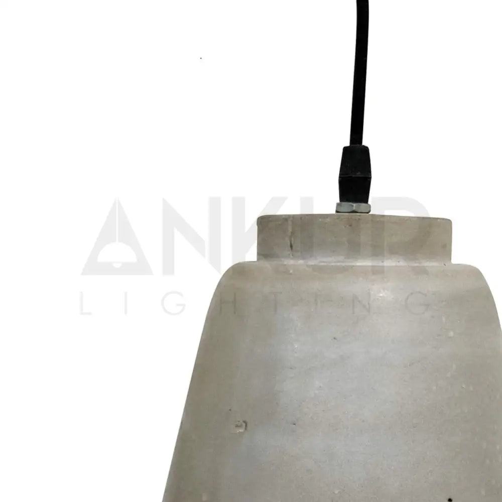 ANKUR PAINTED CONE CONCRETE HANGING - Ankur Lighting