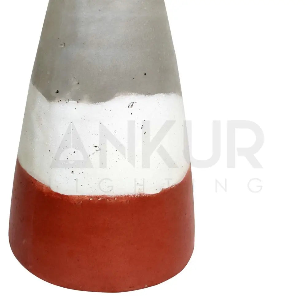 ANKUR PAINTED CONE CONCRETE HANGING - Ankur Lighting