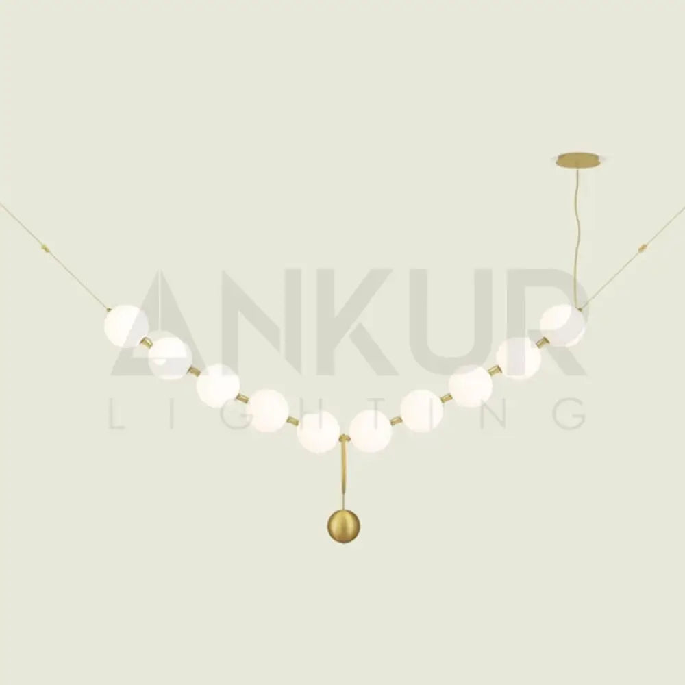 ANKUR THE STRING OF PEARLS CHANDELIER - Ankur Lighting