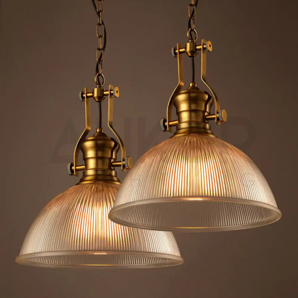ANKUR QUEST VINTAGE STYLE METAL AND GLASS HANGING LIGHT - Ankur Lighting