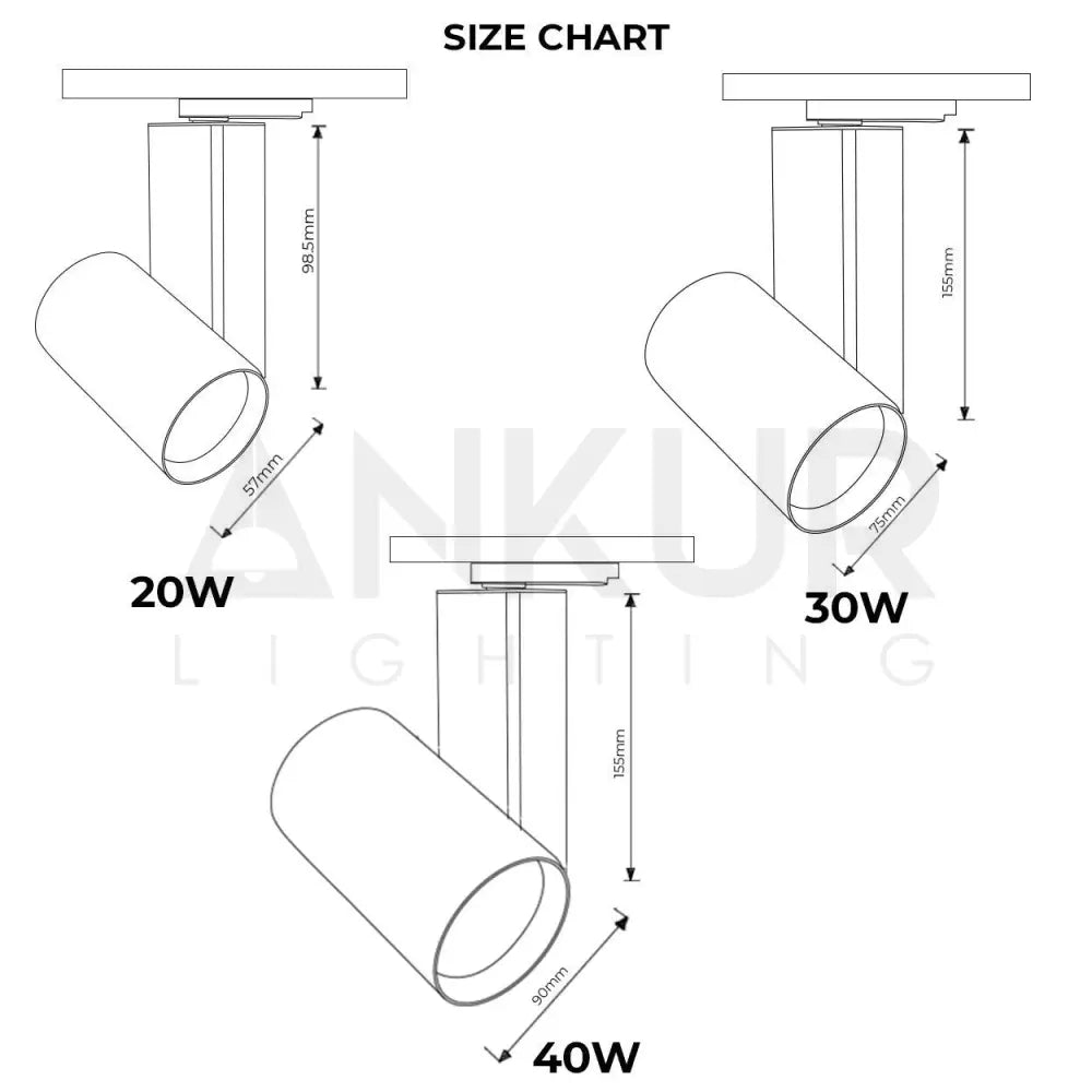 ANKUR RINGO LED TRACK LIGHT - Ankur Lighting