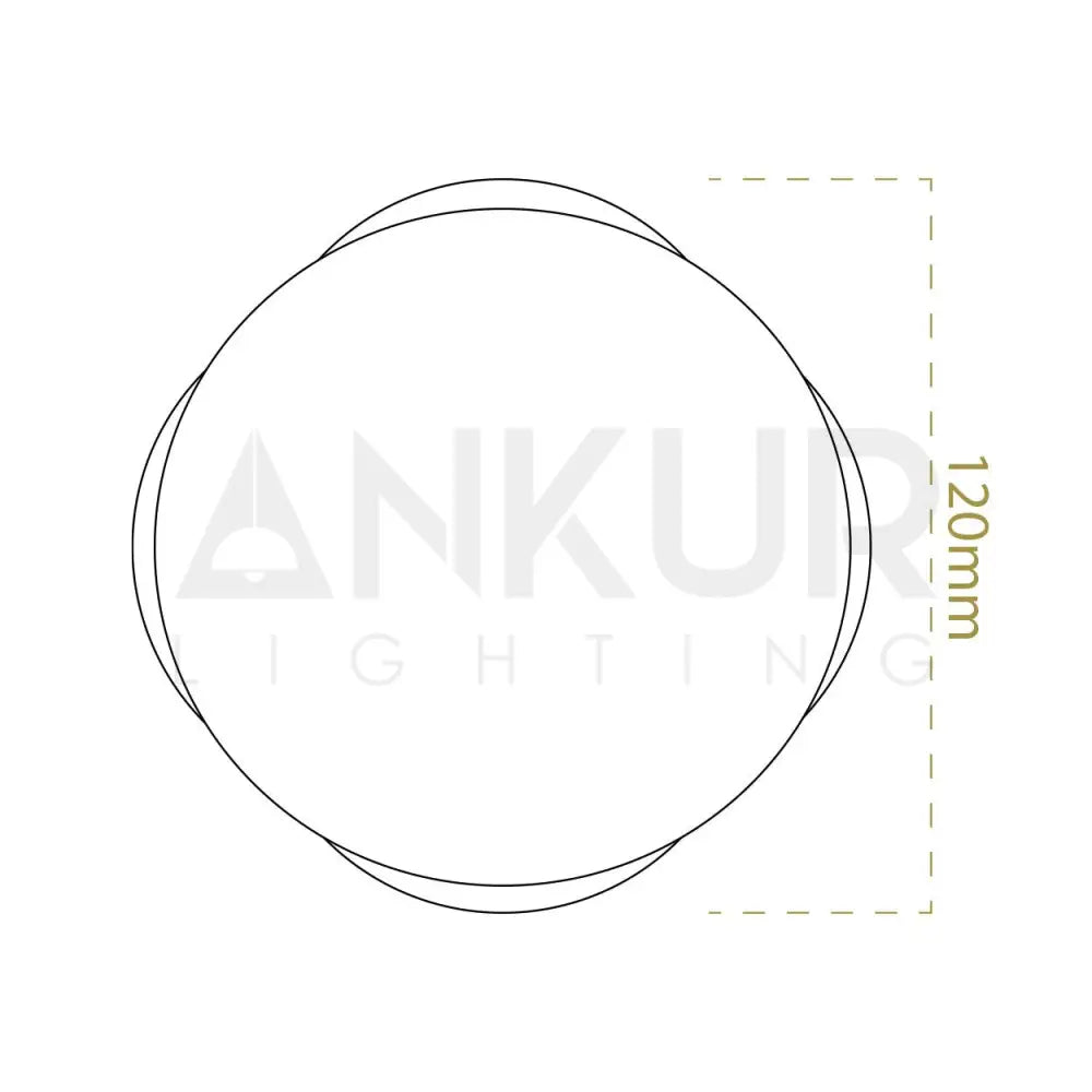 ANKUR ROTED 4-WAY ROUND OUTDOOR LED WALL LIGHT - Ankur Lighting