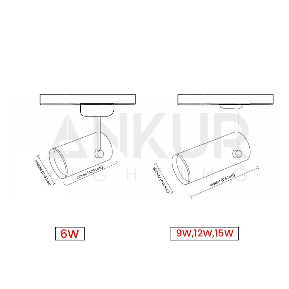 ANKUR ROXX LED TRACK LIGHT - Ankur Lighting