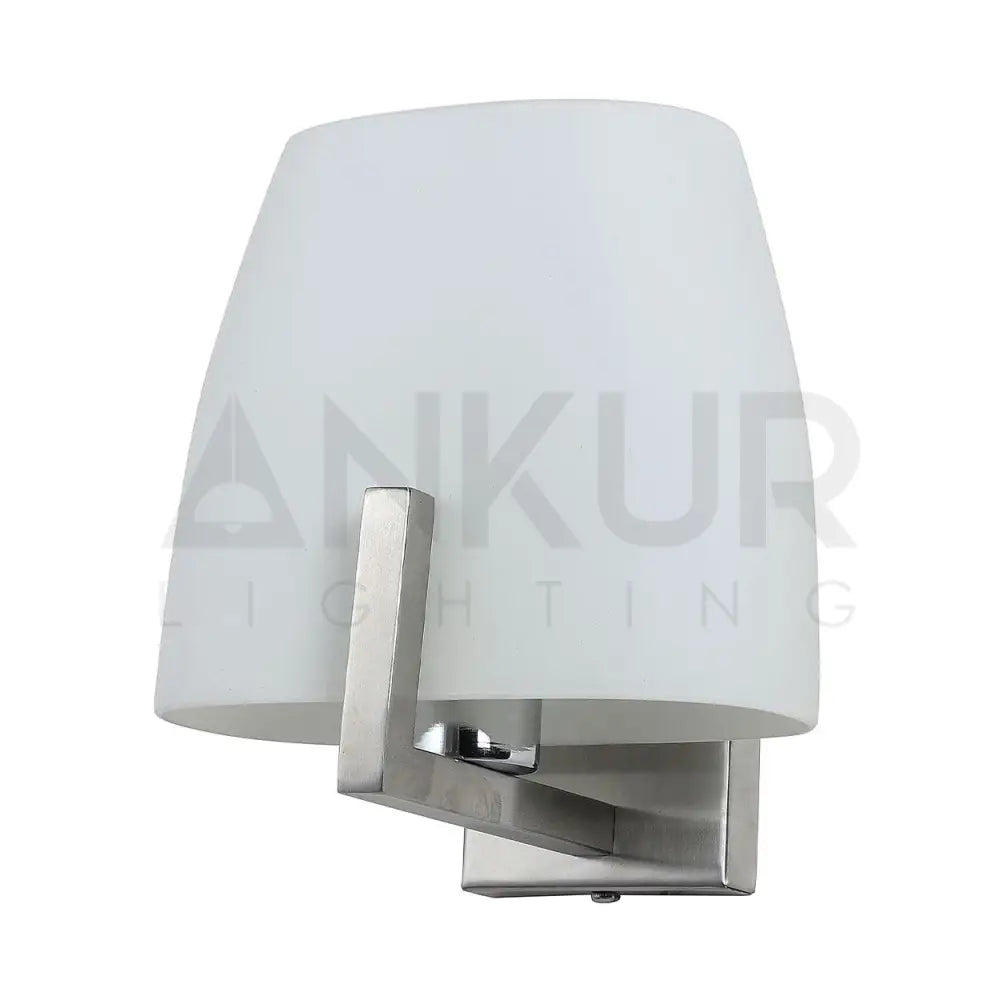 ANKUR SEMPRE SIMPLE ELEGANT WHITE GLASS WALL LIGHT