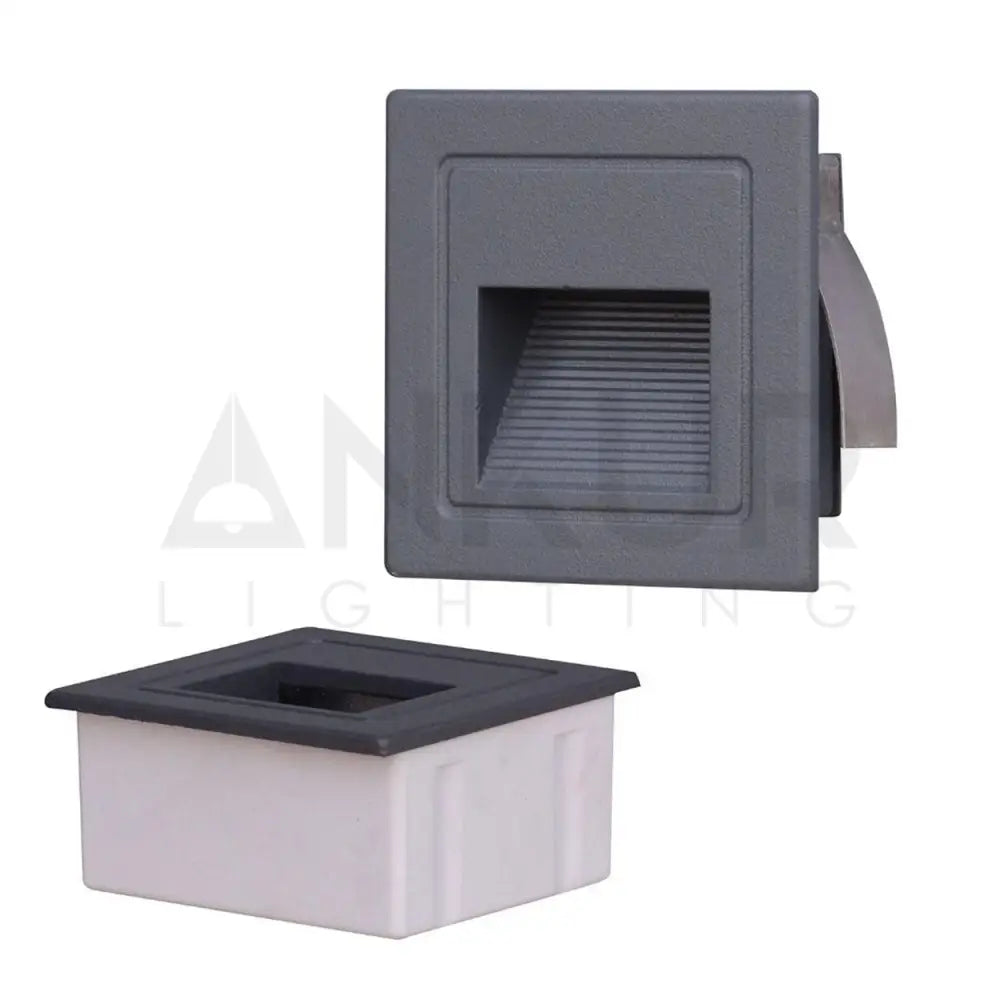 ANKUR SLANT OUTDOOR LED WALL STAIRCASE DRIVEWAY LIGHT - Ankur Lighting