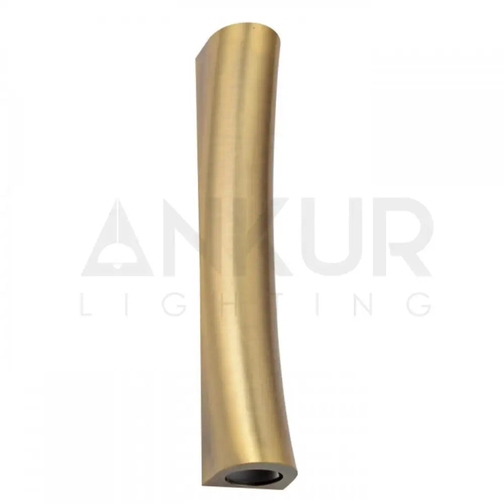 ANKUR SLEEK MODERN UP/DOWN 2-WAY LED BEDSIDE WALL LIGHT ANTIQUE BRASS Wall Light