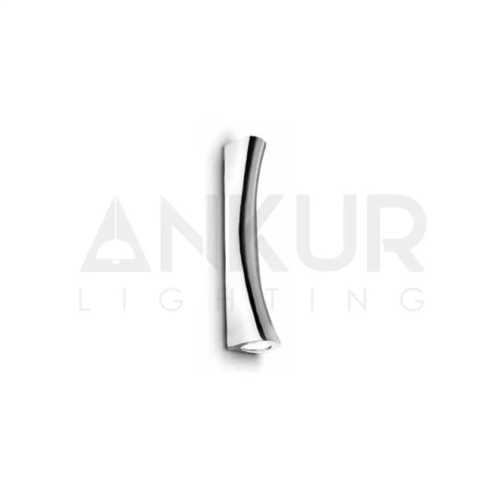 ANKUR SLEEK MODERN UP/DOWN 2-WAY LED BEDSIDE WALL LIGHT CHROME Wall Light