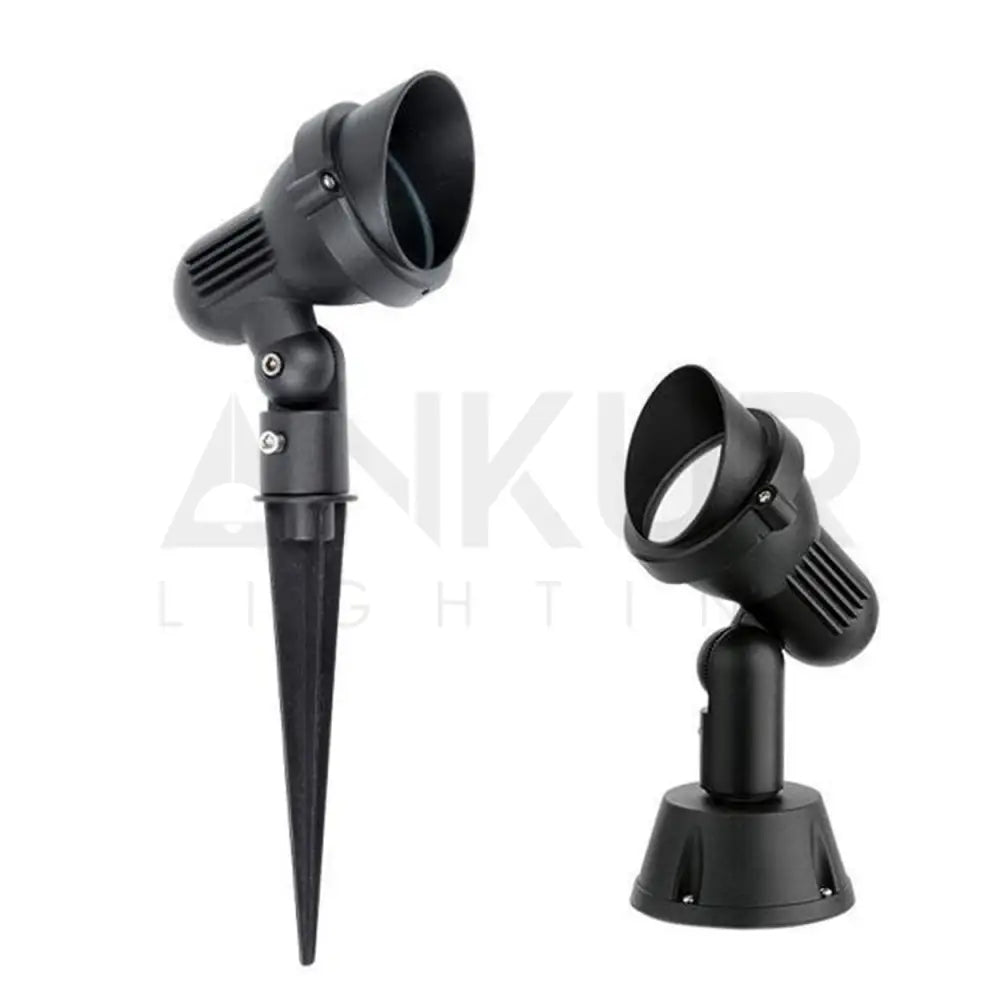 ANKUR SNOOT DIECAST OUTDOOR FACADE OR GARDEN LIGHT WITH SPIKE OR BASE - Ankur Lighting