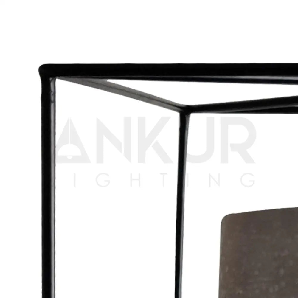 ANKUR SQUARE CAGE CONCRETE HANGING - Ankur Lighting