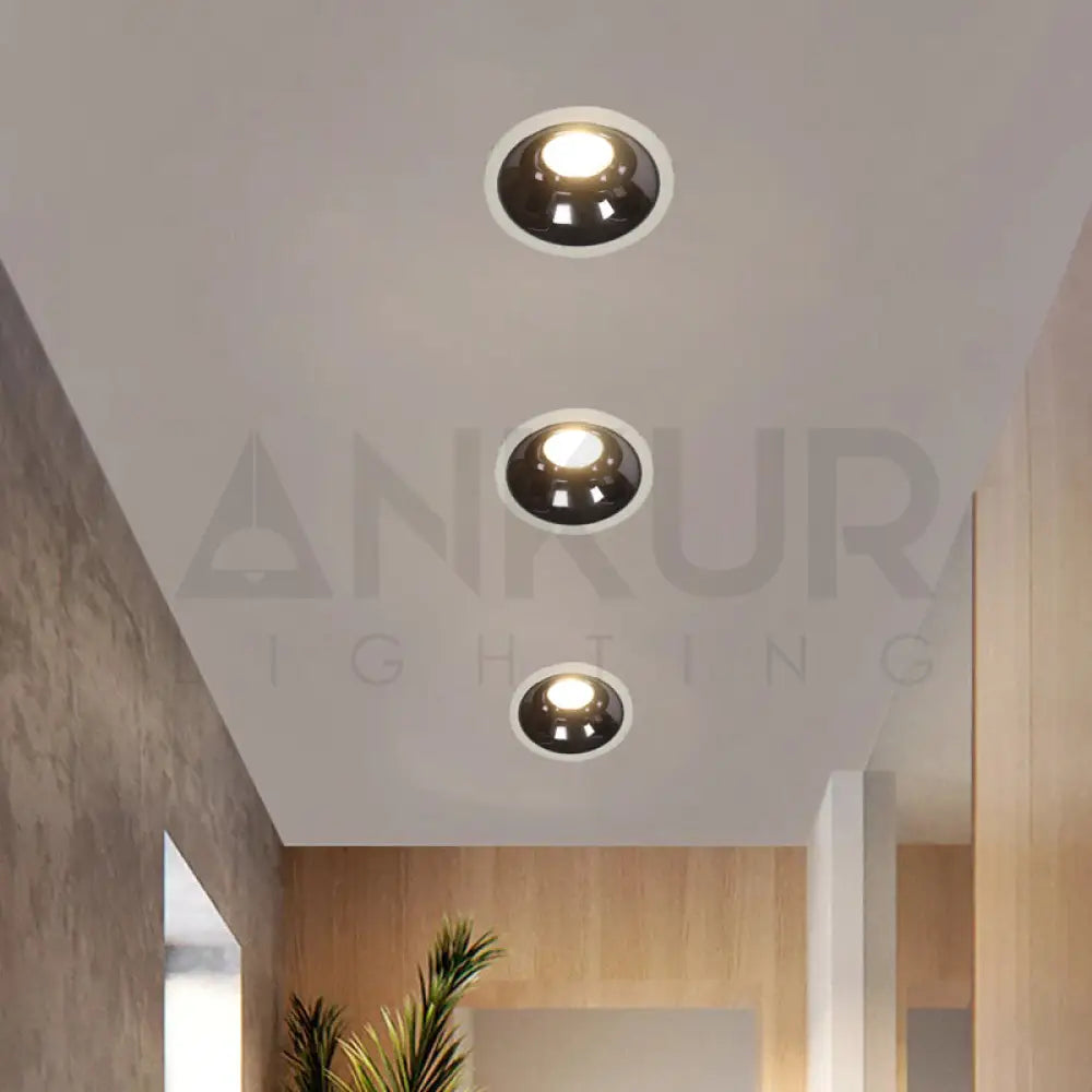 ANKUR STELLA MODERN LED TILTABLE RECESSED DOWNLIGHTER FOR PREMIUM HOME HOTELS OFFICE MALL AND RESTAURANTS