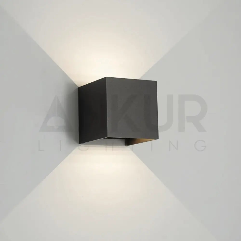 ANKUR STELLA OUTDOOR RATED LED UP/DOWN ADJUSTABLE BEAM WALL LIGHT - Ankur Lighting