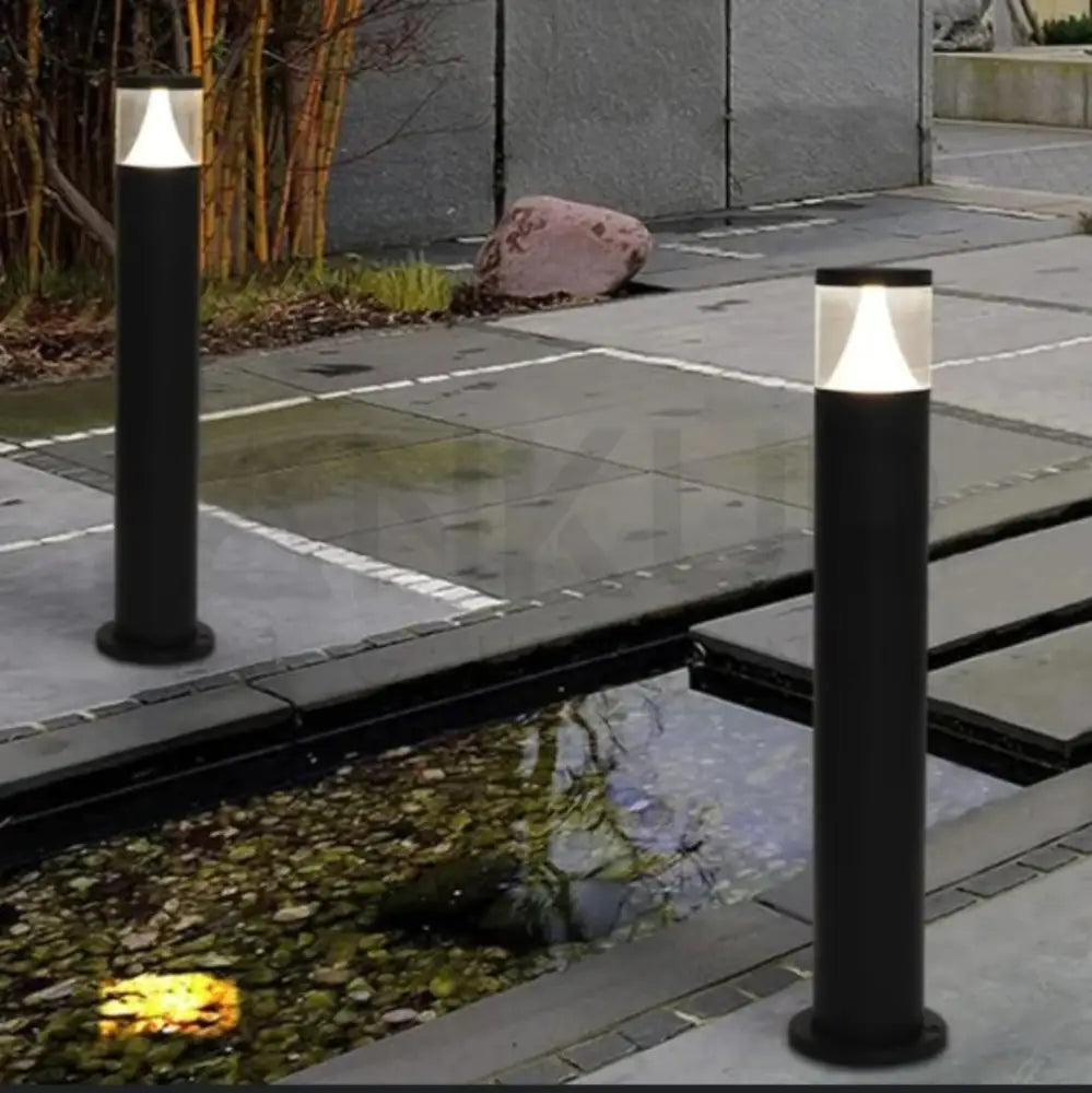 ANKUR TESS MODERN 12W ANTI-GLARE BOLLARD LIGHT – IP65 WATERPROOF ELEGANT OUTDOOR LED PATHWAY LIGHTING