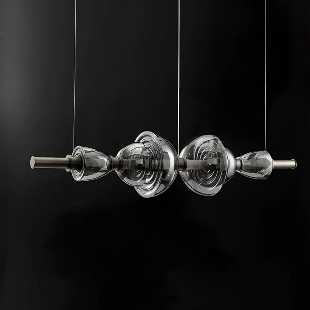 ANKUR TITAN LINEAR MODERN LED HANGING / CHANDELIER FOR DINING TABLE AND OFFICE TABLE Lighting