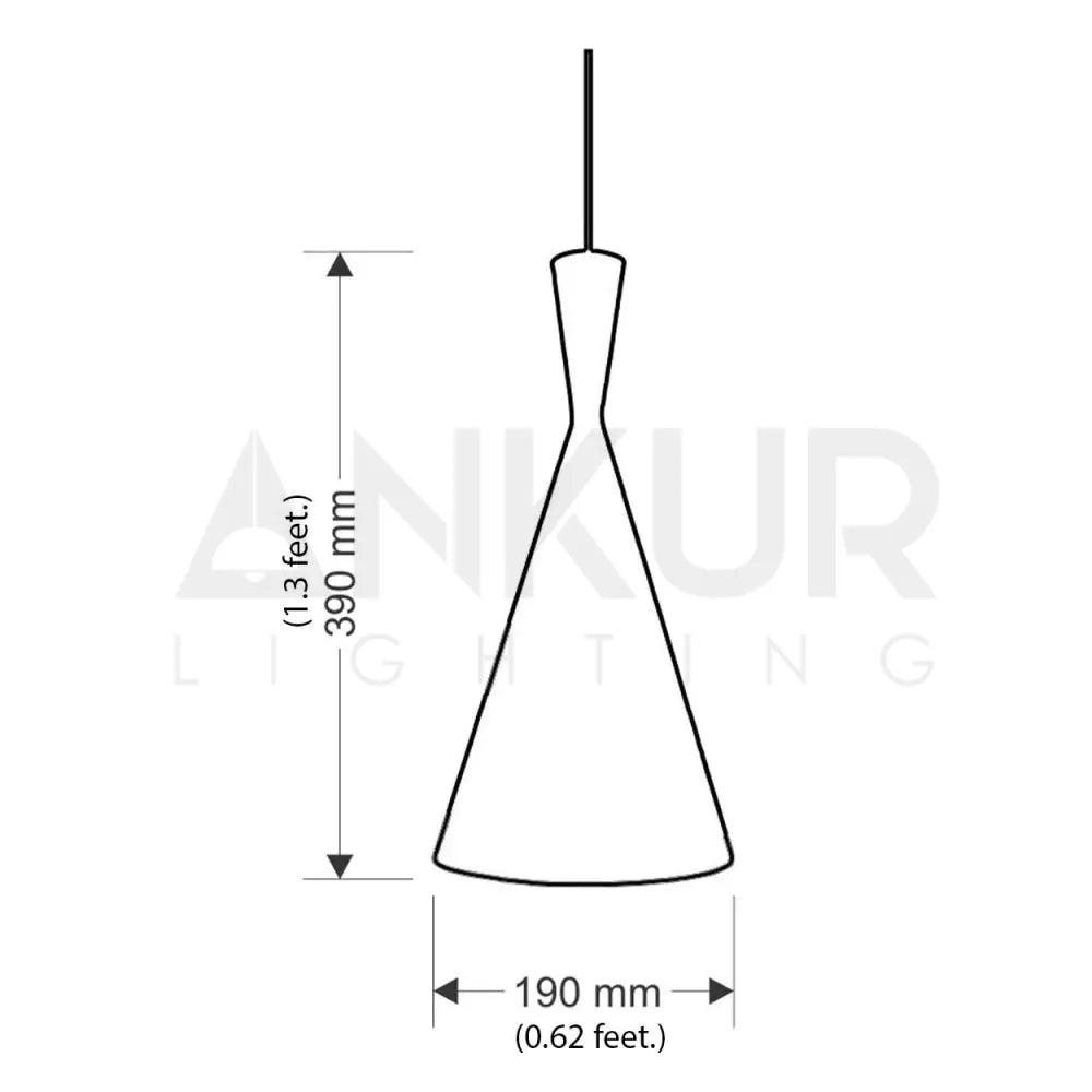 ANKUR TOM DIXON CONE PENDANT LIGHT - Ankur Lighting