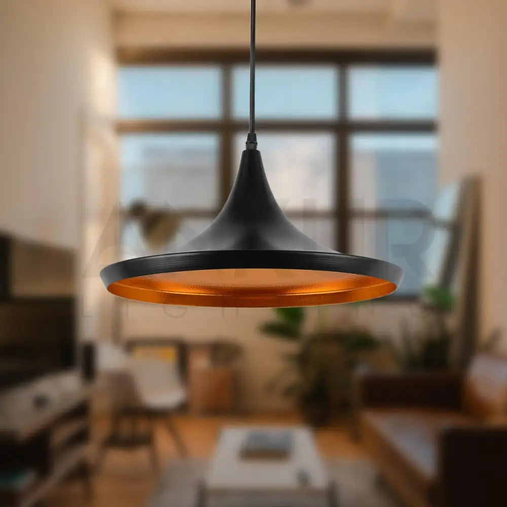 ANKUR TOM DIXON WIDE PENDANT LIGHT - Ankur Lighting