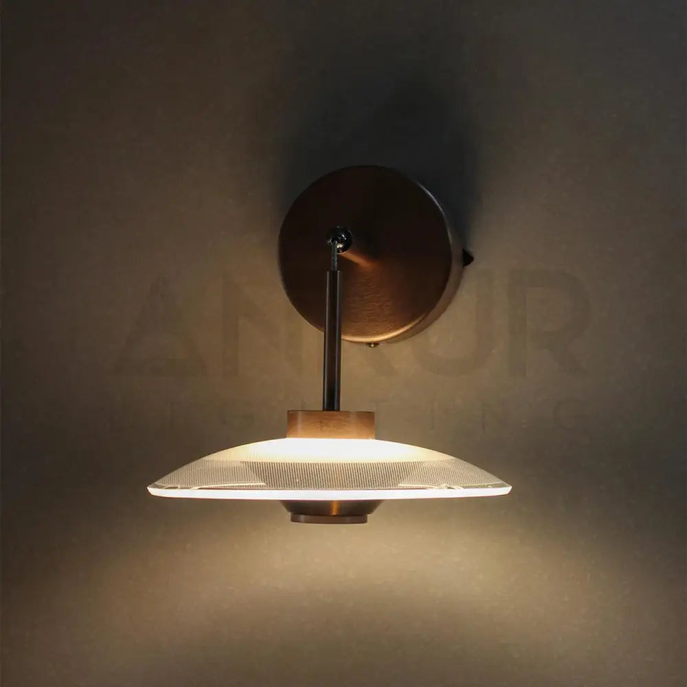 ANKUR UFO CONTEMPORARY LED WALL LIGHT - Ankur Lighting
